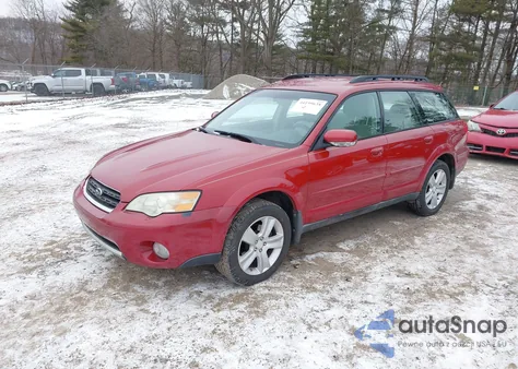 2006 Subaru Outback 3.0R from USA, damaged, VIN 4S4BP84C964302729